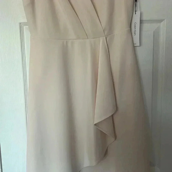 Calvin Klein Light Pink Blush Dress Size 8 - Picture 6 of 8